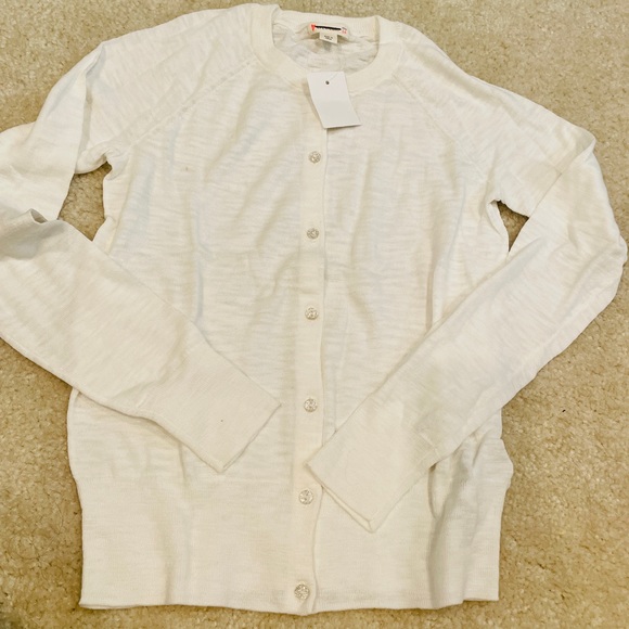 New J Crew Girls' Caroline Cardigan Sweater Sz 14 - Picture 2 of 7